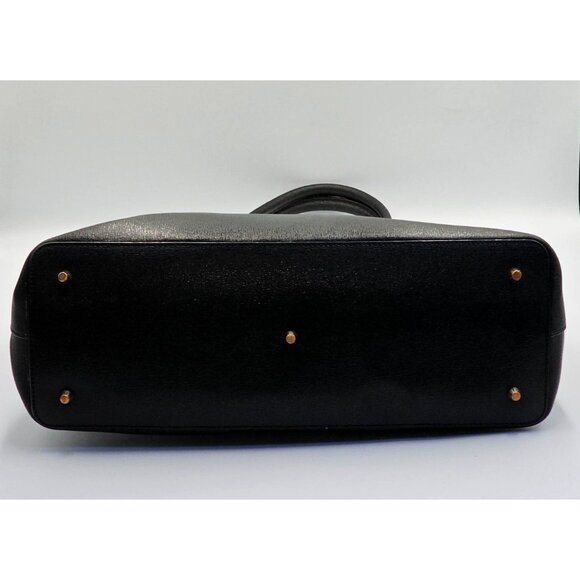 Furla Women's Black Saffiano Leather  Tessa Tote  Shoulder Bag Size Large 2712 - Picture 10 of 16